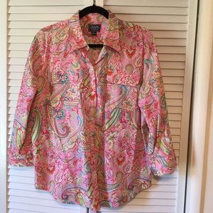 Paisley shirt by Chaps Classics